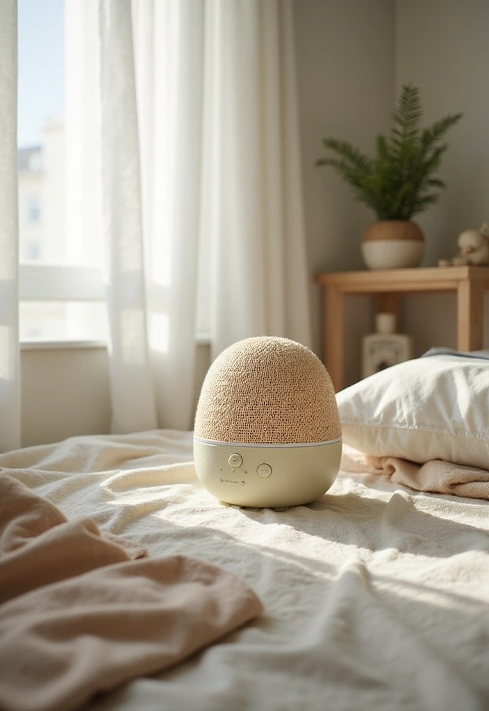 11 Biophilic Kids Room Ideas That Blend Nature, Calm & Playful Charm (Wait Until #5!) - 11. Nature Sound Machines