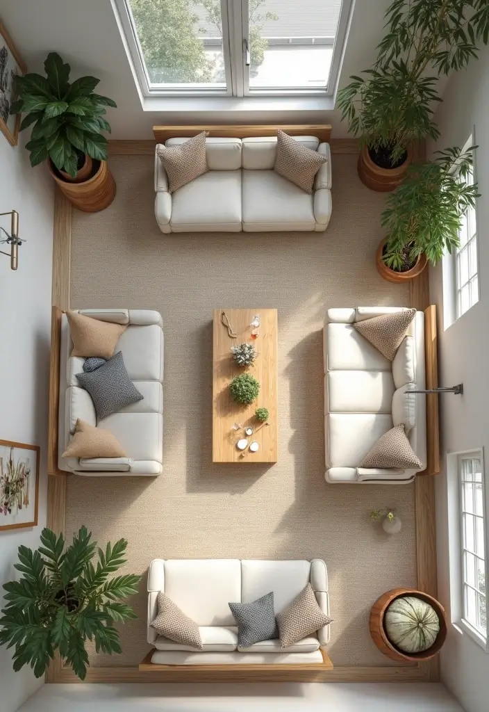 15 Dreamy Organic Modern Home Decor Ideas for A 2026 New Year Refresh - 15. Thoughtful Space Planning