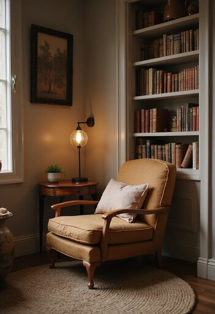 15 Dreamy Organic Modern Home Decor Ideas for A 2026 New Year Refresh - 8. Cozy Reading Nooks