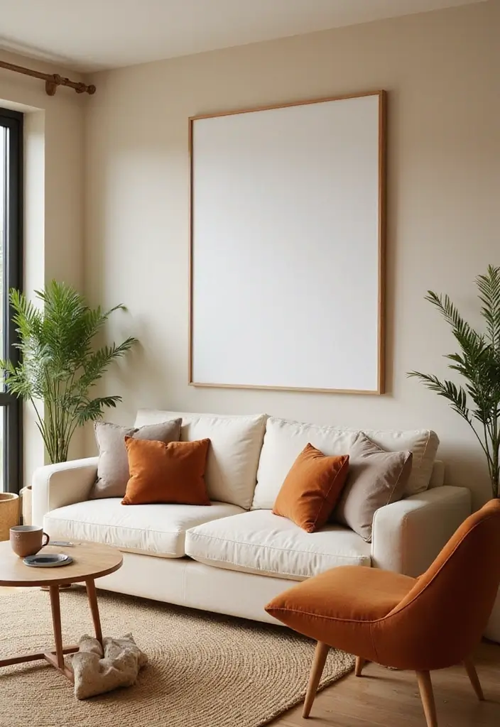 15 Earth Tone Color Drenching Ideas That Wrap Your Space in Cozy Neutrals (See #8 for Inspiration!) - 1. Cozy Beige Living Room