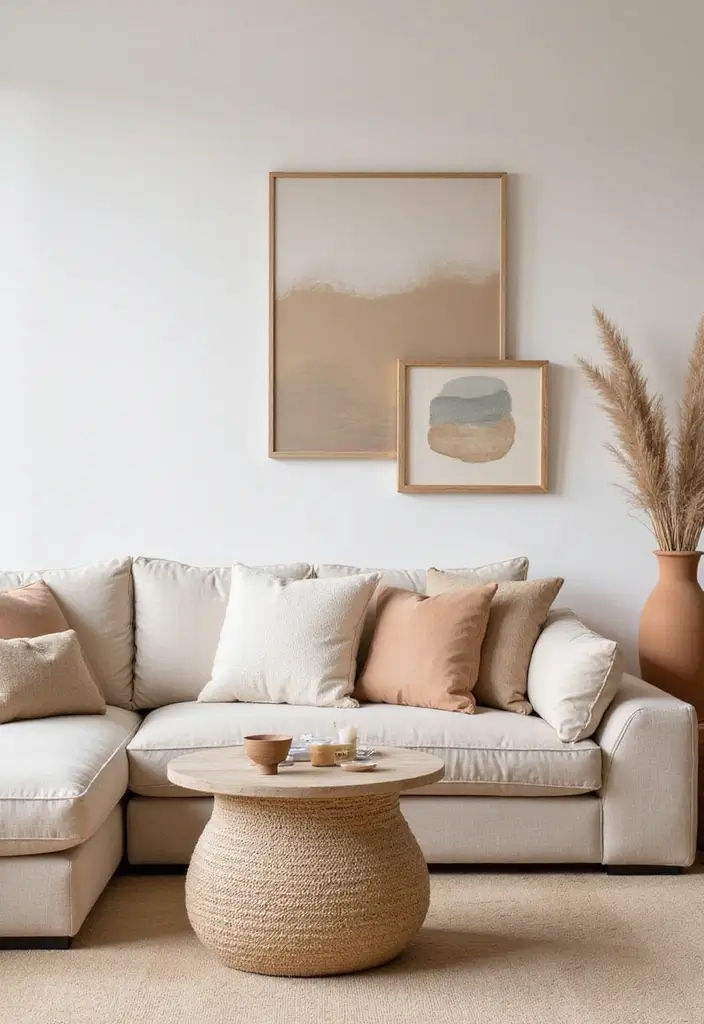 15 Earth Tone Color Drenching Ideas That Wrap Your Space in Cozy Neutrals (See #8 for Inspiration!) - 12. Minimalistic Earth Tone Decor