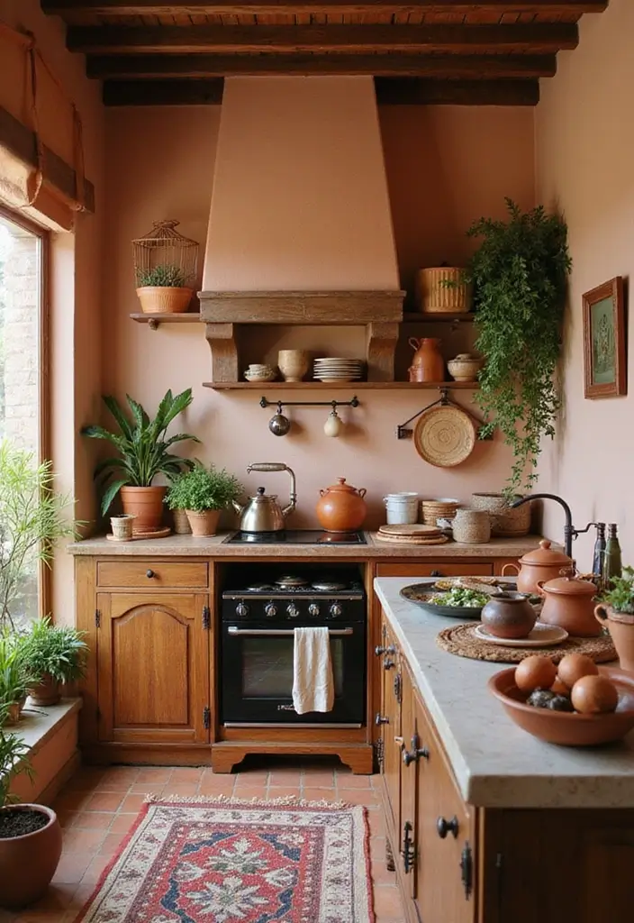 15 Earth Tone Color Drenching Ideas That Wrap Your Space in Cozy Neutrals (See #8 for Inspiration!) - 2. Warm Terracotta Accents