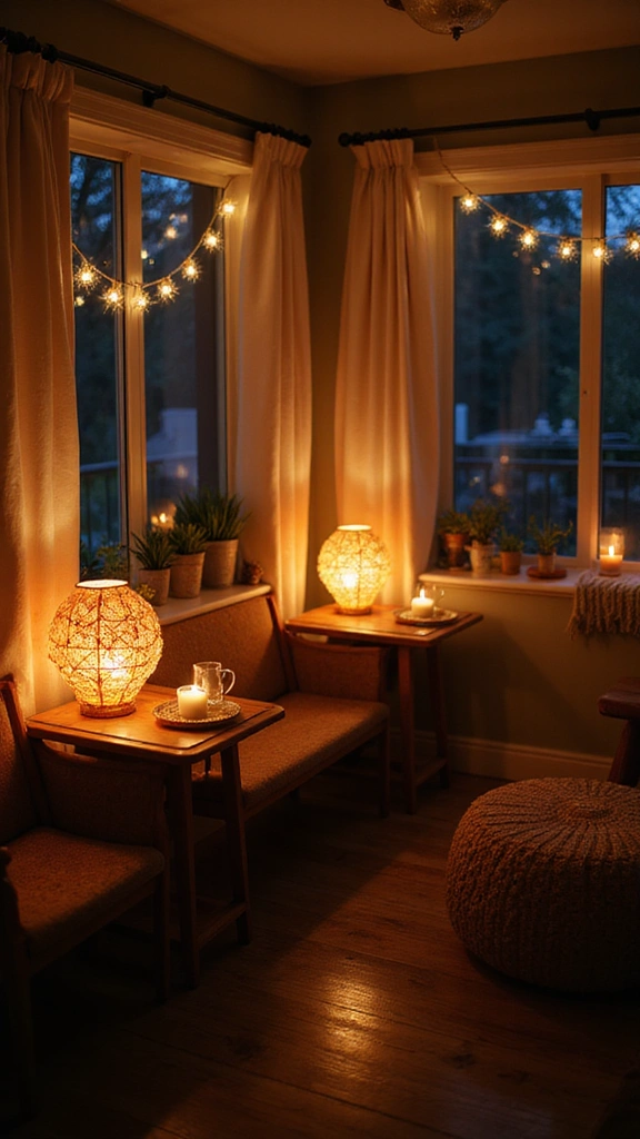15 Simple Cozy Home Reset Projects for a Fresh New Year (See #9 for a quick win!) - 6. Light Up Your Space