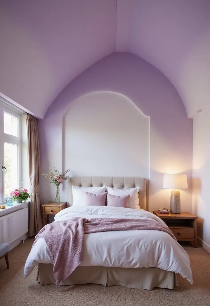 Top 10 Fifth Wall Painted Ceiling Ideas That Transform Any Room (Wait Until #7!) - 6. Ombre Effects for a Soft Transition