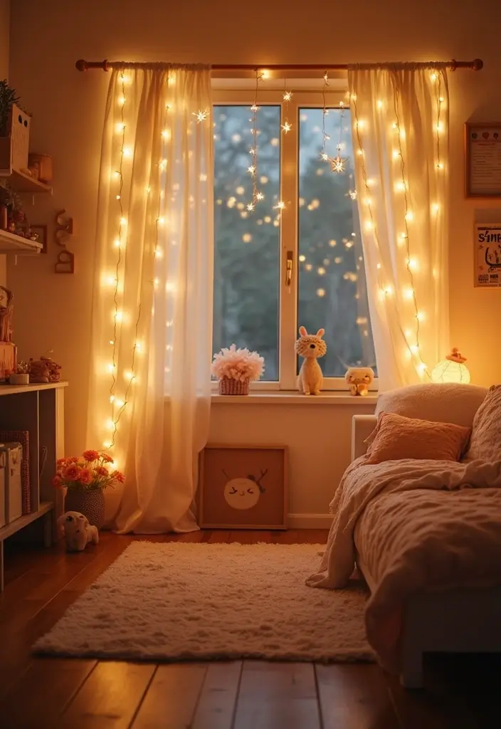 10 Enchanting Storybook Kids Room Decor Ideas That'll Spark Your Child's Imagination! - 2. Enchanted Fairy Lights
