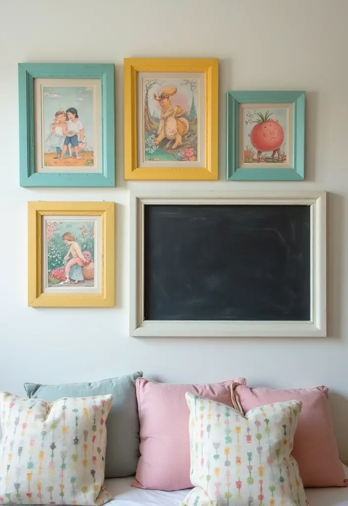 10 Enchanting Storybook Kids Room Decor Ideas That'll Spark Your Child's Imagination! - 6. Crafty DIY Storybook Art