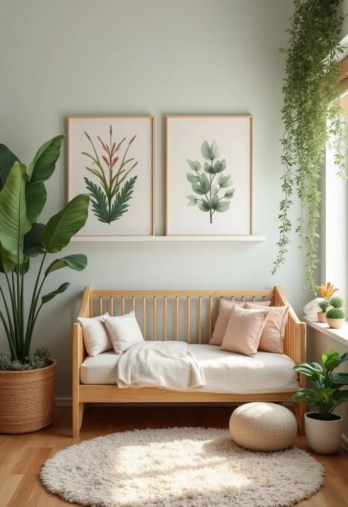 10 Enchanting Storybook Kids Room Decor Ideas That'll Spark Your Child's Imagination! - 7. Nature-Inspired Decor