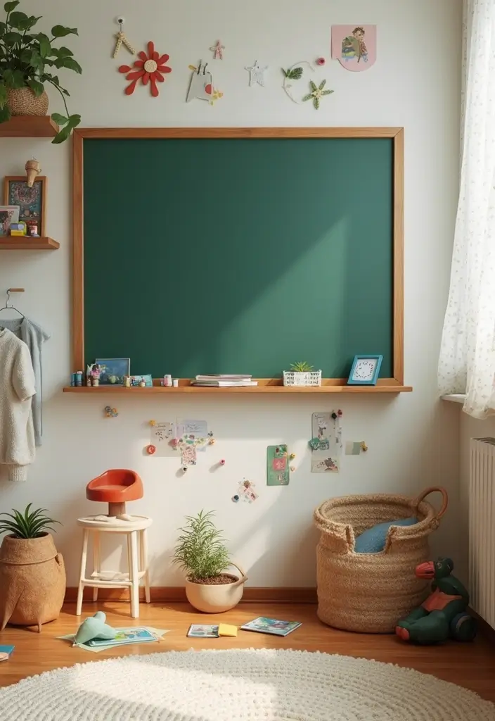 10 Enchanting Storybook Kids Room Decor Ideas That'll Spark Your Child's Imagination! - 8. Interactive Wall Panels