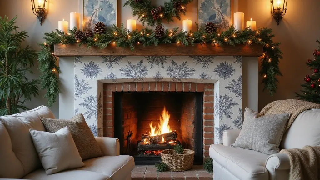 Top 10 Winter Toile Mantel Ideas That Reimagine Holiday Style (Wait Until #8!)