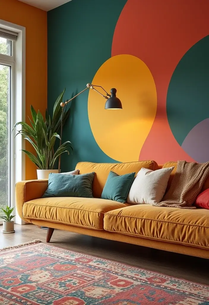 Top 15 Whimsical Cozy Home Makeover Ideas to Transform Your Space Effortlessly - 1. Colorful Accent Walls