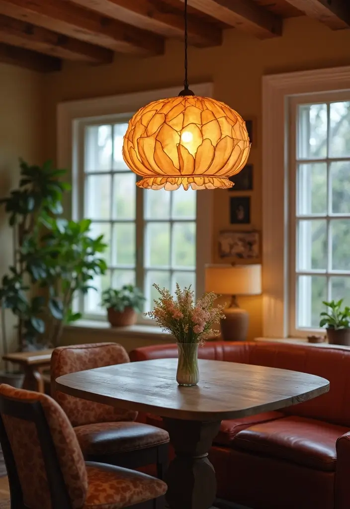 Top 15 Whimsical Cozy Home Makeover Ideas to Transform Your Space Effortlessly - 11. Whimsical Lighting Fixtures