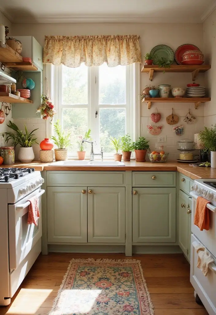 Top 15 Whimsical Cozy Home Makeover Ideas to Transform Your Space Effortlessly - 13. Playful Kitchen Decor