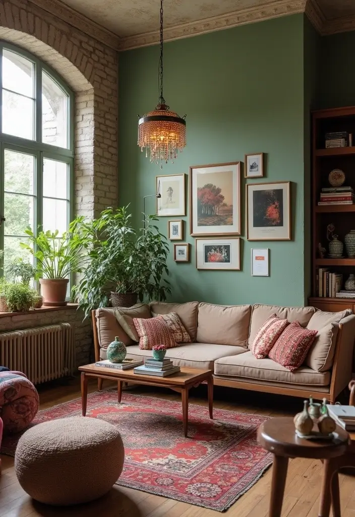 Top 20 Material-Drenched Room Ideas That Layer Texture, Color & Calm (Wait Until #13!) - 19. Blending Old and New Elements