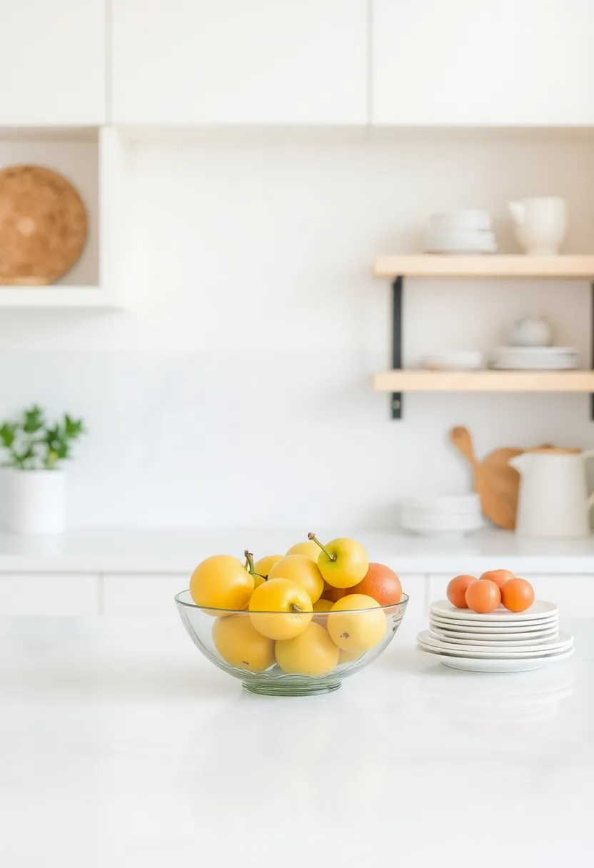 Top 25 Warm Minimalist Winter Home Decor Ideas That Make Your Space Feel Calm & Cozy - 21. Simplified Kitchen Decor