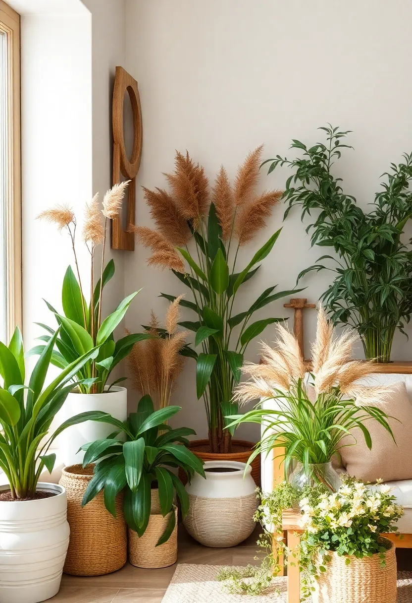 Top 25 Warm Minimalist Winter Home Decor Ideas That Make Your Space Feel Calm & Cozy - 5. Natural Elements and Greenery