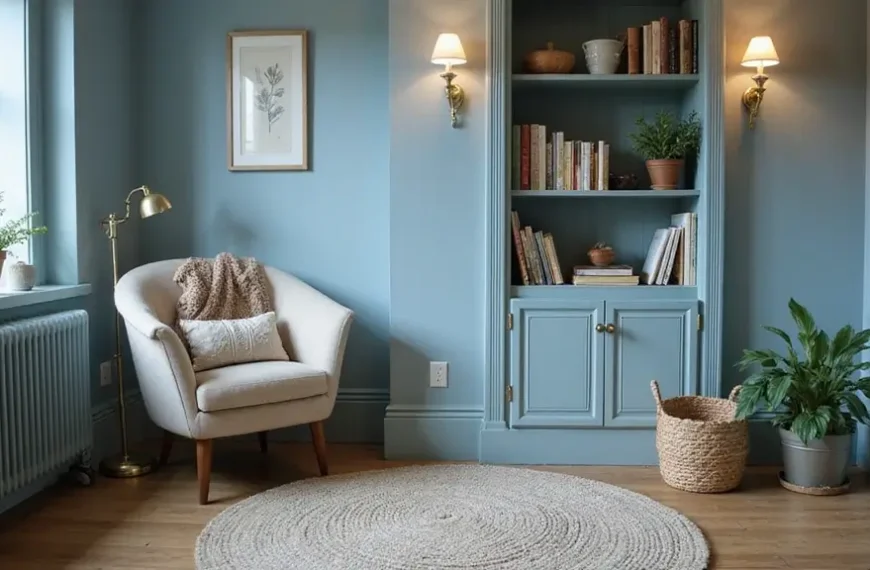 Top 5 Dusty Blue Reading Nook Ideas That Make Small Corners Feel Magical (Don’t Miss #5!)