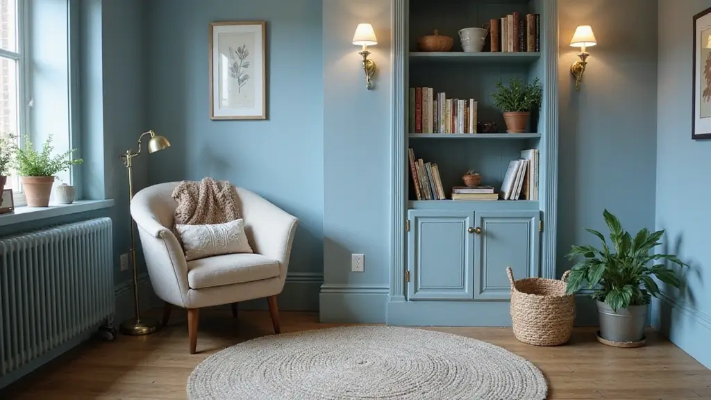 Top 5 Dusty Blue Reading Nook Ideas That Make Small Corners Feel Magical (Don’t Miss #5!)