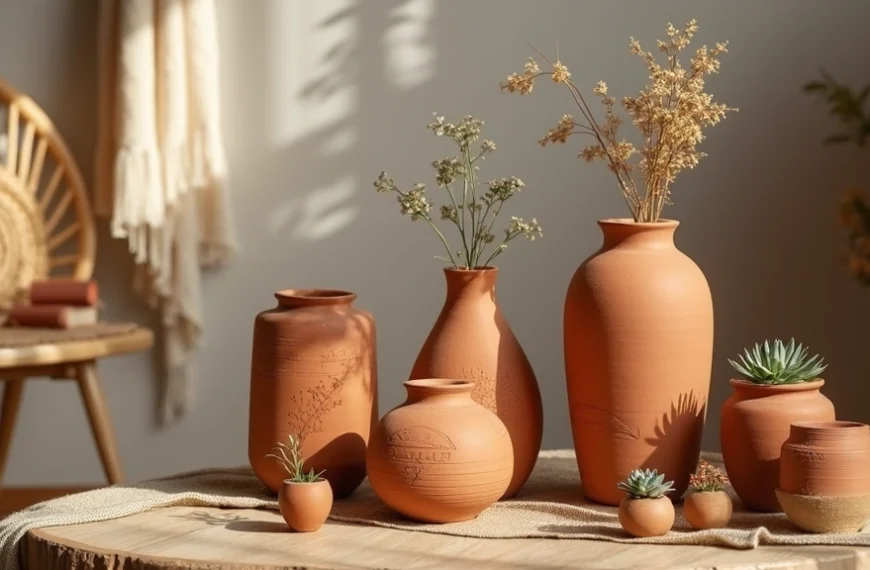 9 Best Rustic Terracotta Vases on Amazon for Earthy Bohemian Home Decor