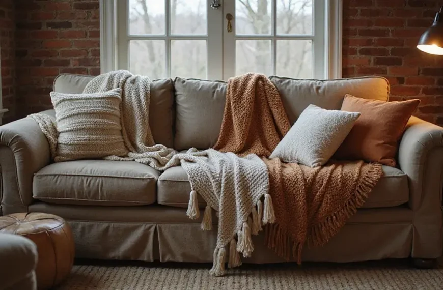Top 15 Layered Textured Throw Ideas That Make Your Winter Living Room Feel Hug-Worthy (Wait Until #8!)