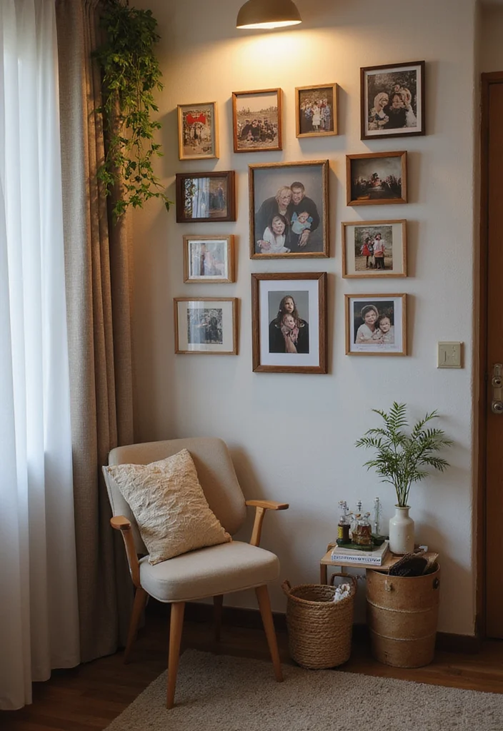 15 Modern Small Apartment Decor Ideas to Maximize Multifunctional Spaces - 12. Personal Touches 1