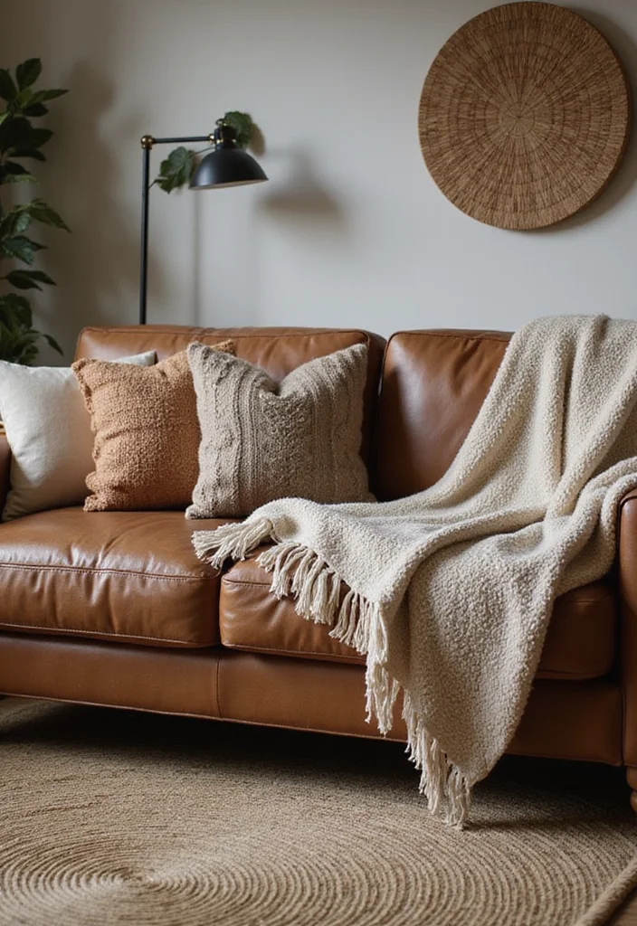 15 Modern Small Apartment Decor Ideas to Maximize Multifunctional Spaces - 14. Layered Textures 1