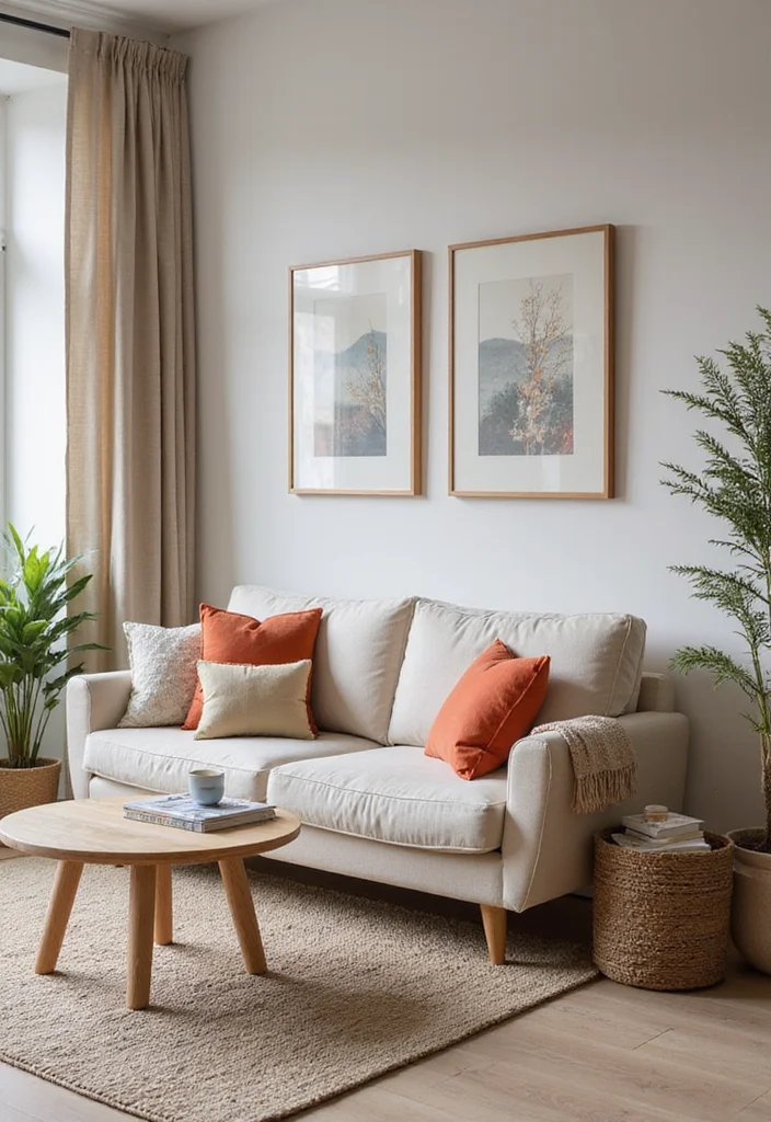 15 Modern Small Apartment Decor Ideas to Maximize Multifunctional Spaces - 8. Color Coordination 1