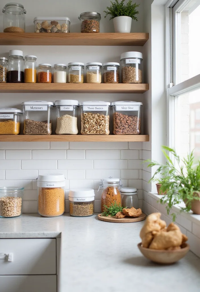 10 Modern Small Kitchen Design Ideas with Smart Storage Solutions You’ll Wish You Knew Sooner! - 10. Keep It Organized: Label, Sort, and Declutter 1
