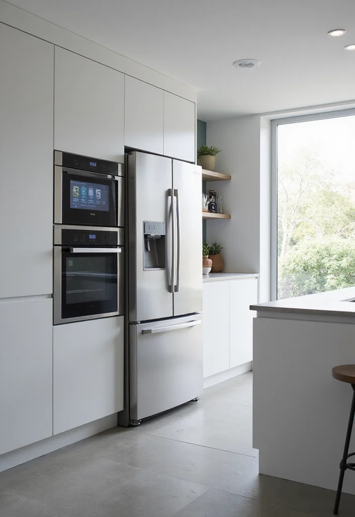 10 Modern Small Kitchen Design Ideas with Smart Storage Solutions You’ll Wish You Knew Sooner! - 4. Smart Appliances: High Tech Meets Compact 1