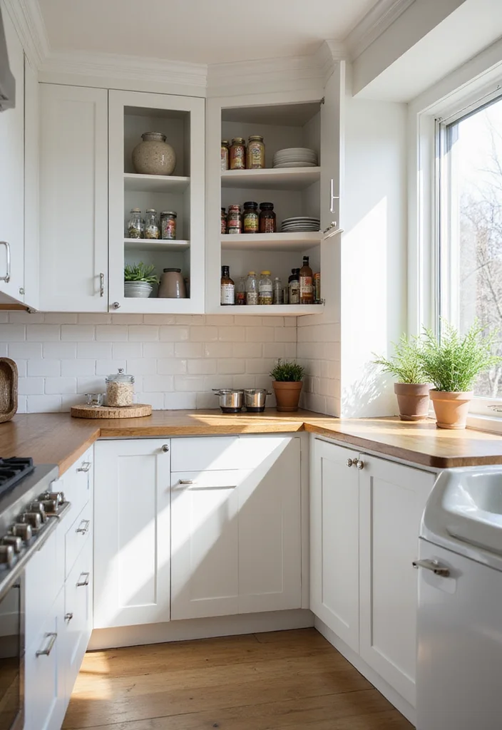 10 Modern Small Kitchen Design Ideas with Smart Storage Solutions You’ll Wish You Knew Sooner! - 8. Corner Solutions: Utilize Those Awkward Spaces 1