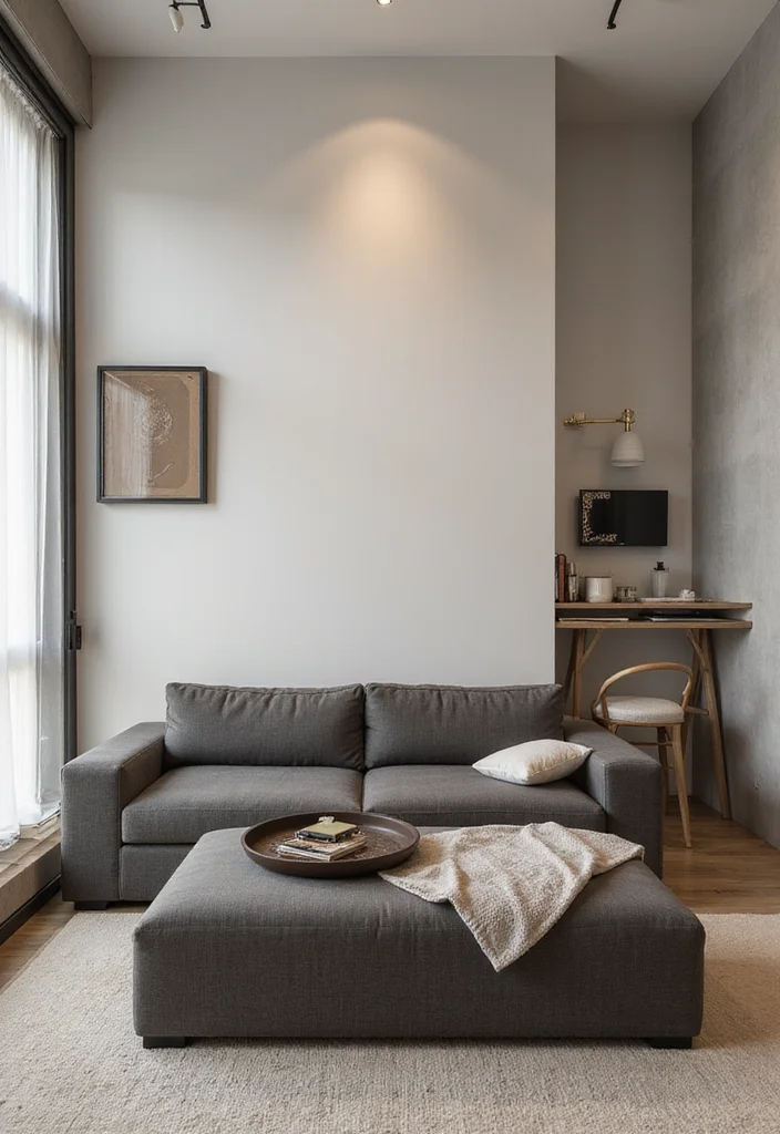 13 Warm Cozy Modern Small Living Room Ideas for Homes in 2026 That Feel Inviting and Spacious - 4. Pick Multi-functional Furniture 1