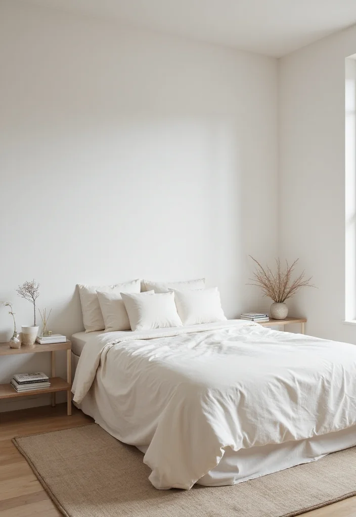 15 Cozy Modern Small Bedroom Ideas for Apartments in 2026 That Turn Tiny Spaces into Dreamy Sanctuaries - 10. Minimalist Approach to Decor 1