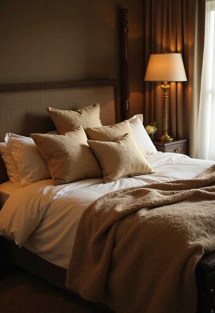 15 Cozy Modern Small Bedroom Ideas for Apartments in 2026 That Turn Tiny Spaces into Dreamy Sanctuaries - 8. Cozy Bedding for Luxurious Comfort 1