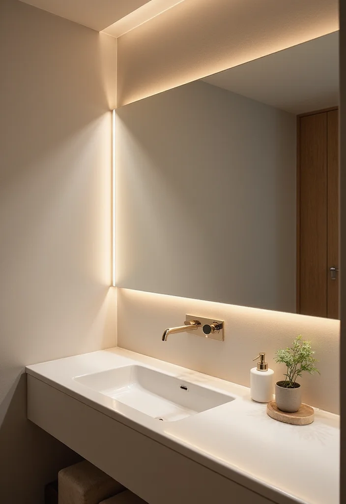 9 Dreamy Modern Bathroom Decor Ideas with Smart Wellness Features for Daily Spa Vibes - 6. Smart Mirrors with Wellness Features 2
