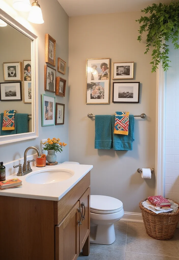 9 Dreamy Modern Bathroom Decor Ideas with Smart Wellness Features for Daily Spa Vibes - 9. Personalized Touches 1