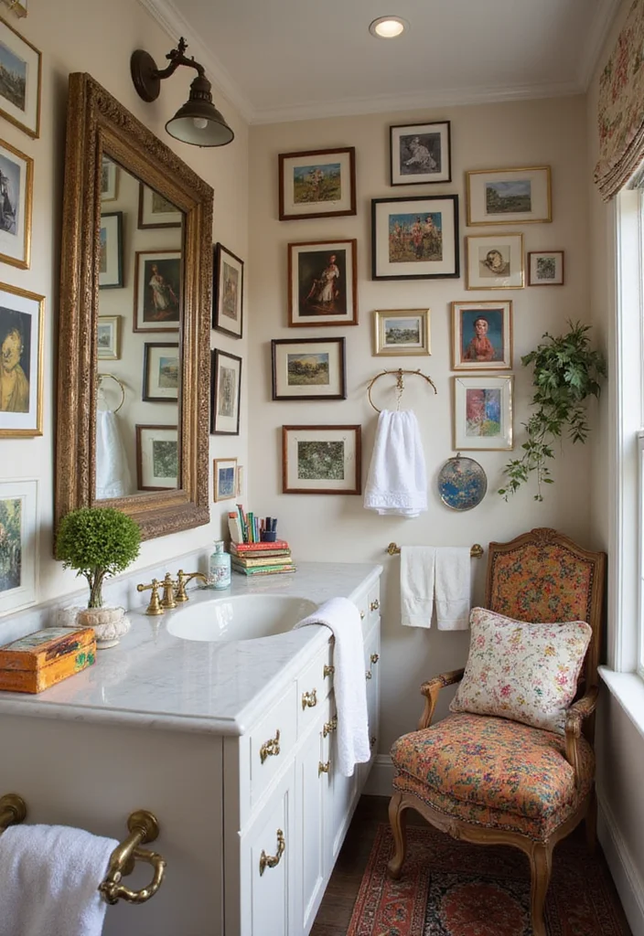 9 Dreamy Modern Bathroom Decor Ideas with Smart Wellness Features for Daily Spa Vibes - 9. Personalized Touches 2