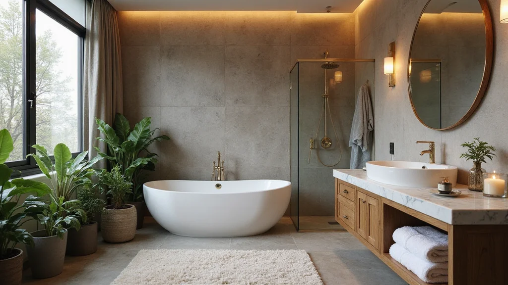 9 Dreamy Modern Bathroom Decor Ideas with Smart Wellness Features for Daily Spa Vibes