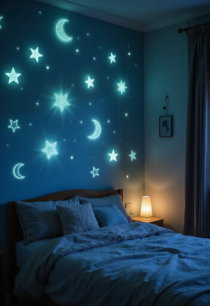 Top 10 Cozy Winter Lighting Ideas That Instantly Warm Up Any Home - 10. Glow-in-the-Dark Decor 1