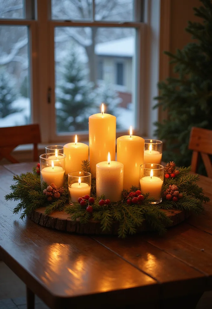 Top 10 Cozy Winter Lighting Ideas That Instantly Warm Up Any Home - 2. Cozy Candle Displays 1