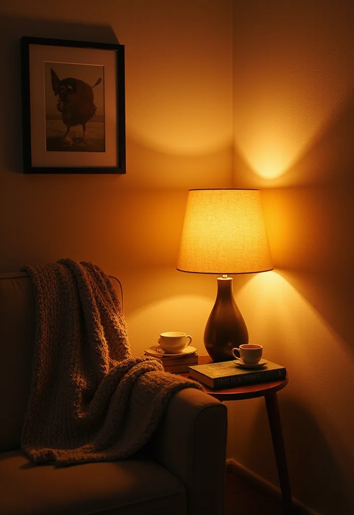 Top 10 Cozy Winter Lighting Ideas That Instantly Warm Up Any Home - 3. Warm LED Lamps 1
