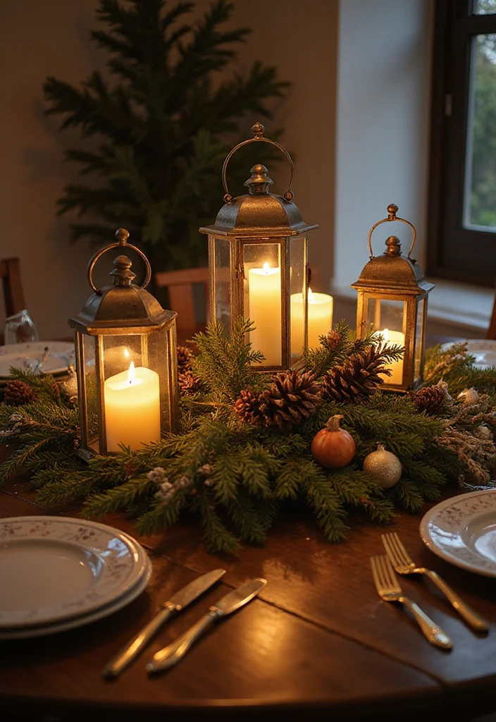 Top 10 Cozy Winter Lighting Ideas That Instantly Warm Up Any Home - 9. Seasonal Centerpieces 1