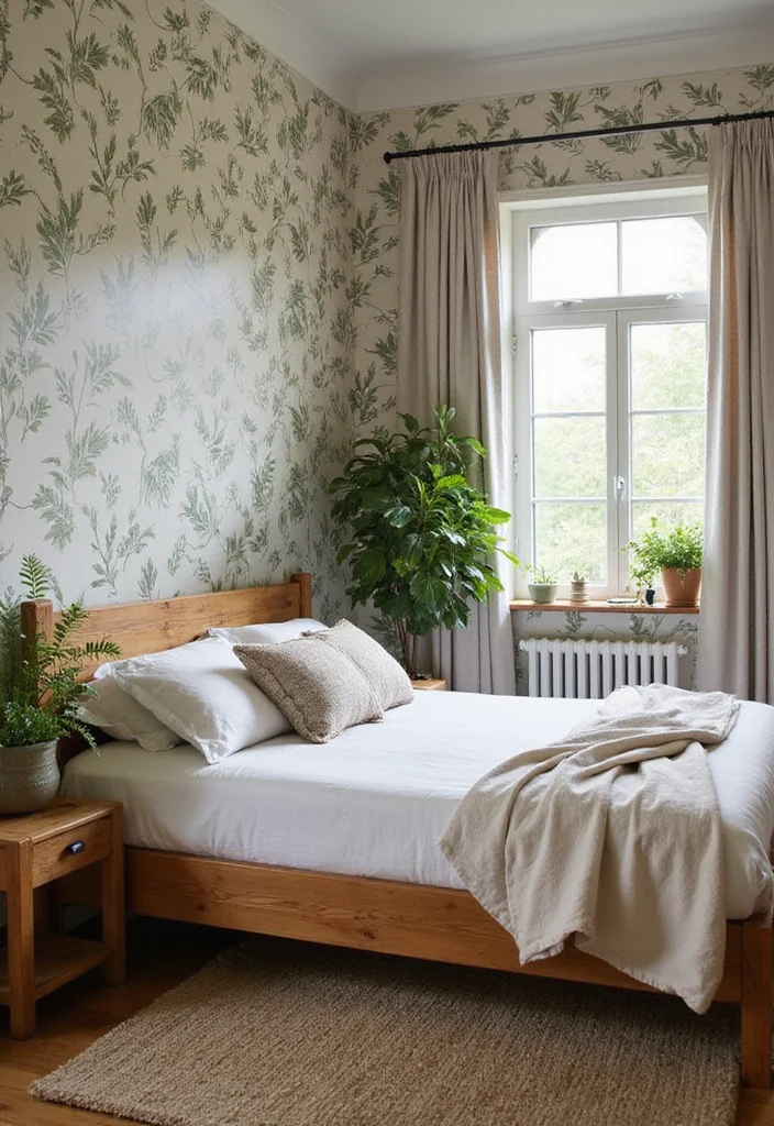 13 Wallpaper Box Bedroom Trends That Are Redefining Master Suites in 2026 - 13. Eco-Friendly Wallpapers 1