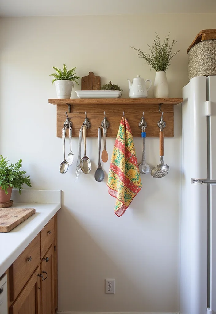 15 Modern Seamless Small Kitchen Storage Layout Ideas for 2026 Luxury Living - 10. Creative Use of Hooks 1