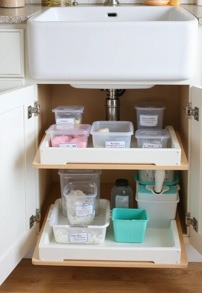 15 Modern Seamless Small Kitchen Storage Layout Ideas for 2026 Luxury Living - 5. Under-Sink Storage Solutions 1