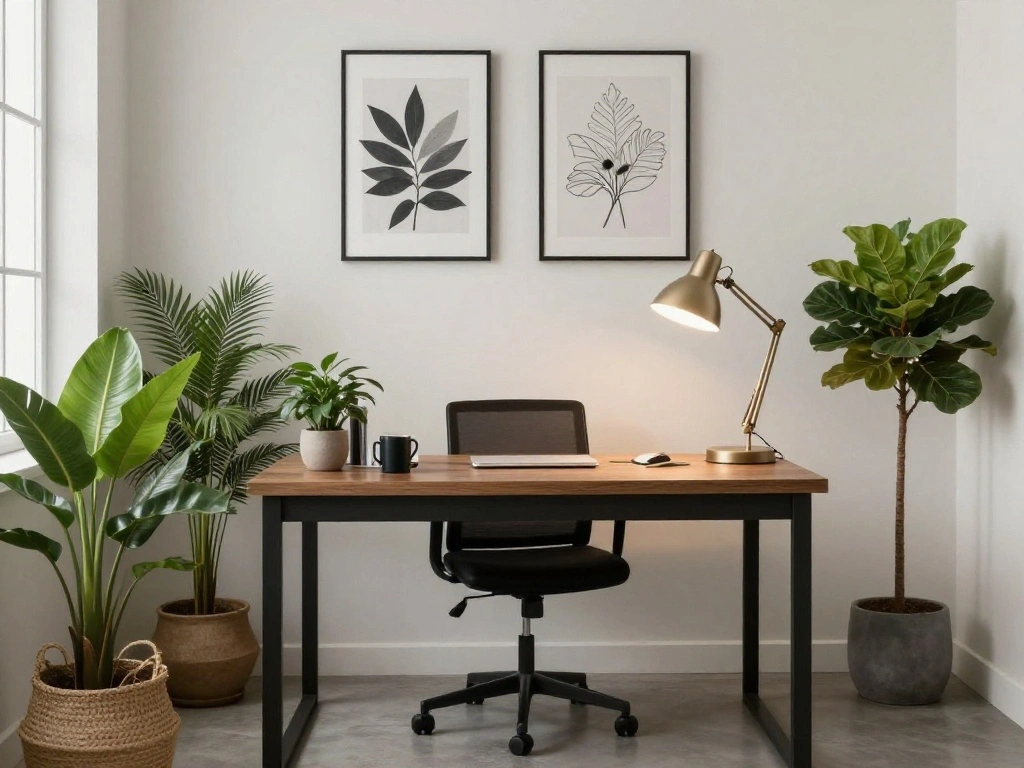 How to Implement Modern Home Office Layout Ideas for Small Apartment Guest Rooms - Step 5: Add Personal Touches 1