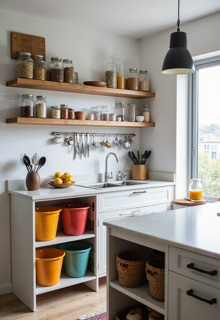 15 Cozy Modern Small Apartment Kitchen Ideas for 2026 That Feel Warm and Surprisingly Spacious - 2. Smart Storage Solutions 1