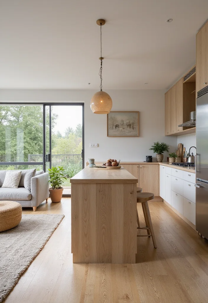 15 Cozy Modern Small Apartment Kitchen Ideas for 2026 That Feel Warm and Surprisingly Spacious - 5. Open Layouts 1