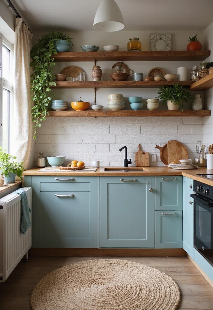 15 Cozy Modern Small Apartment Kitchen Ideas for 2026 That Feel Warm and Surprisingly Spacious - 6. Textured Finishes 1