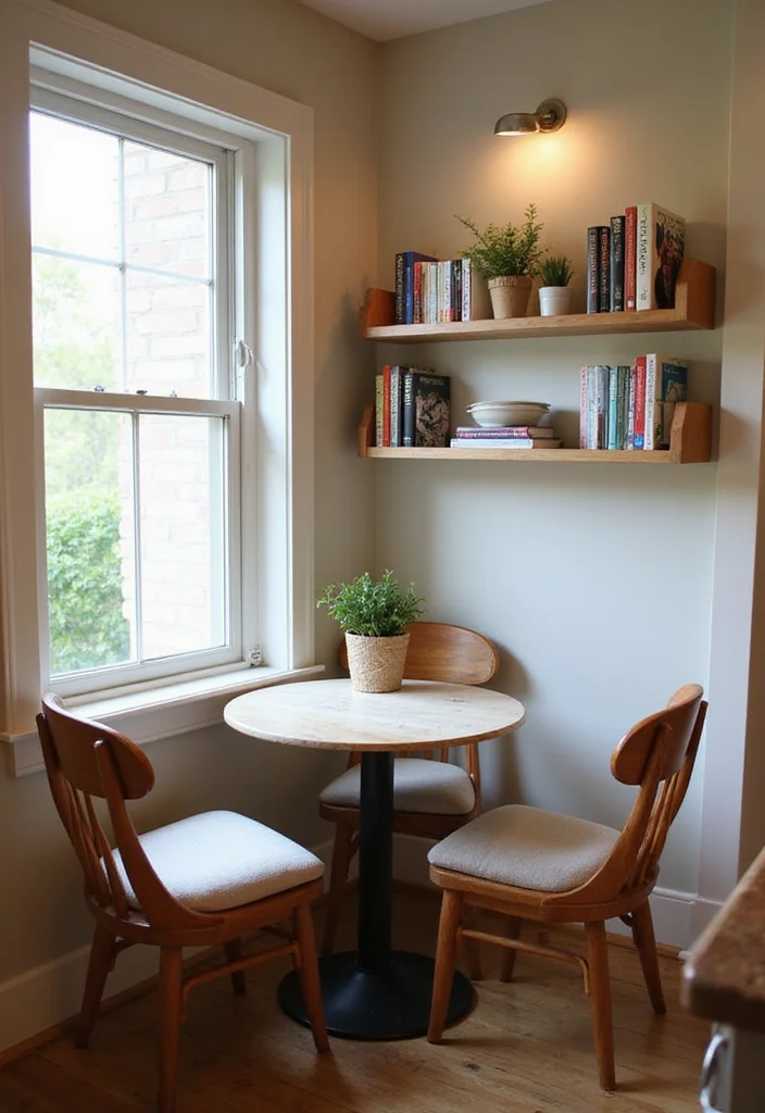 15 Cozy Modern Small Apartment Kitchen Ideas for 2026 That Feel Warm and Surprisingly Spacious - 8. Cozy Nooks 1