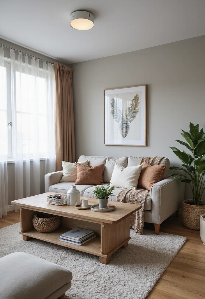 15 Cozy Modern Small Living Room Ideas for Apartment Dwellers That Look Incredibly Expensive - 9. Incorporate Multi-Functional Pieces 1