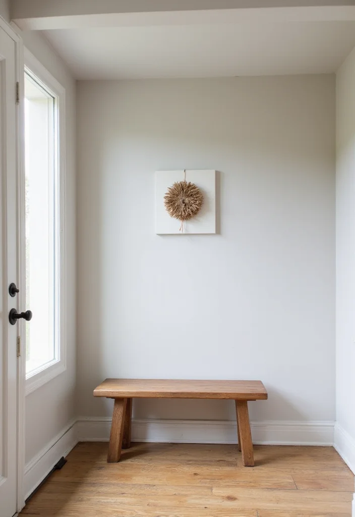 19 Warm Cozy Modern Entryway Ideas for Small Apartments That Make a Stunning First Impression - 17. Minimalist Approach 1